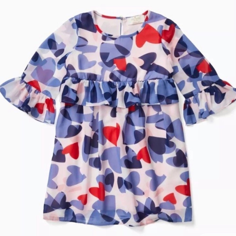 Kate spade kids confetti heart dress